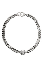 Load image into Gallery viewer, Crystal Curb Chain &amp; Handcuff Clasp Necklace - eklexic
 - 2