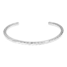 Load image into Gallery viewer, 360 Diagonal Lined Square Cuff