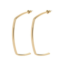 Load image into Gallery viewer, 1/2 Square Shaped Hoops